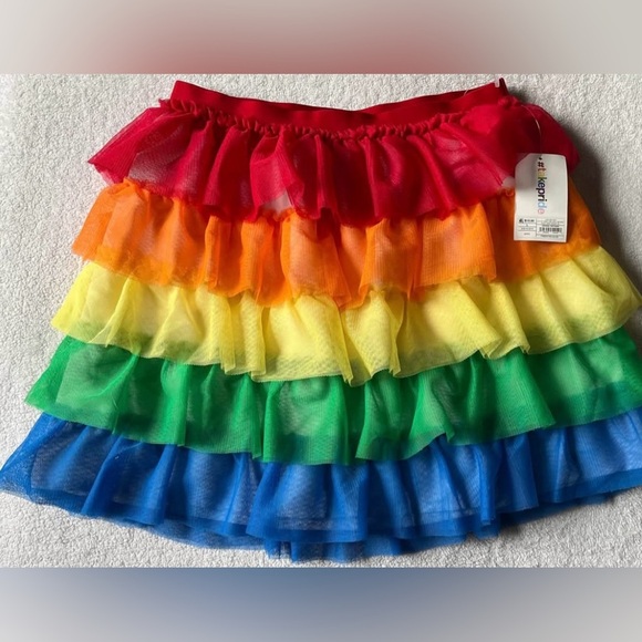 Rainbow Tulle Tiered Skirt, child size Large. Target Pride Collection. NWT - Picture 1 of 4